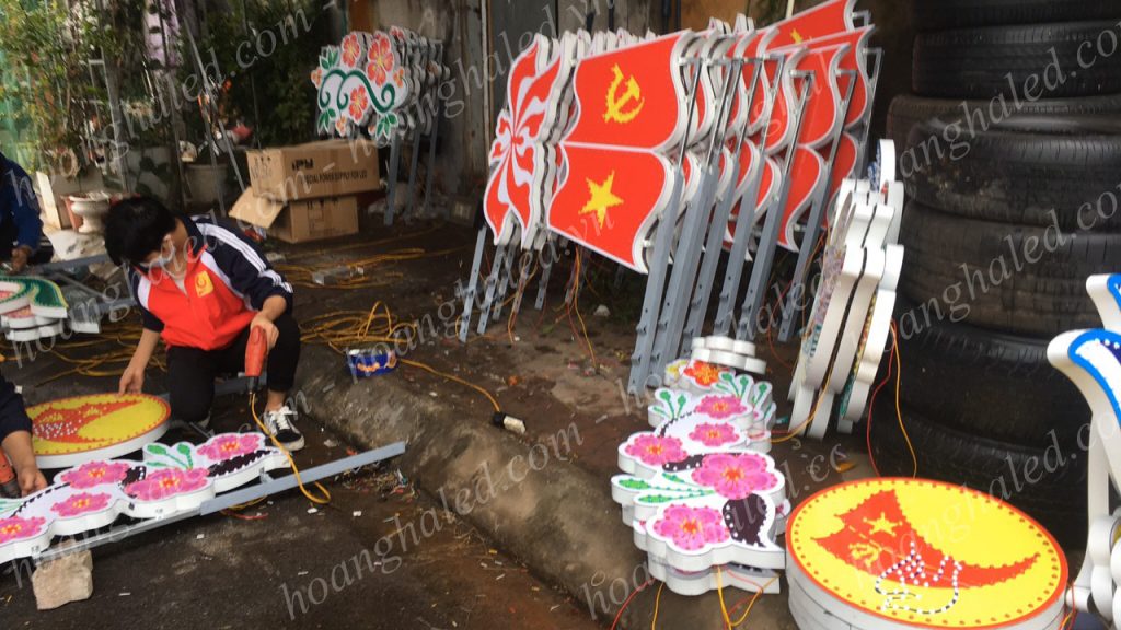 Khung hoa văn trang trí tại Cao Bằng