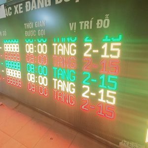 Bảng điện tử gọi xe tại Sân bay Nội Bài