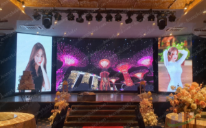 Màn hình LED P3 tại trung tâm tiệc cưới & sự kiện Hà Nội